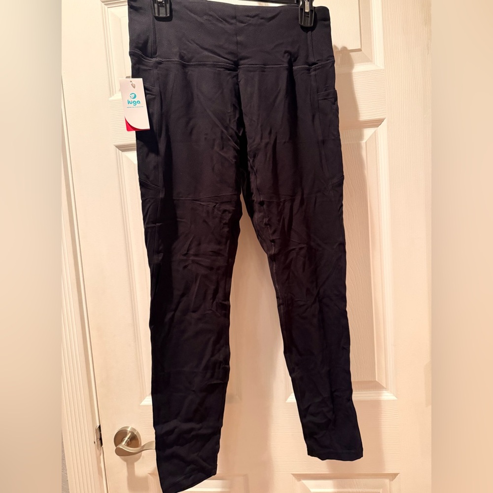 Black High-Waisted Leggings for Women
